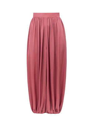 Calça Aladdin Babados - Rosa Blush