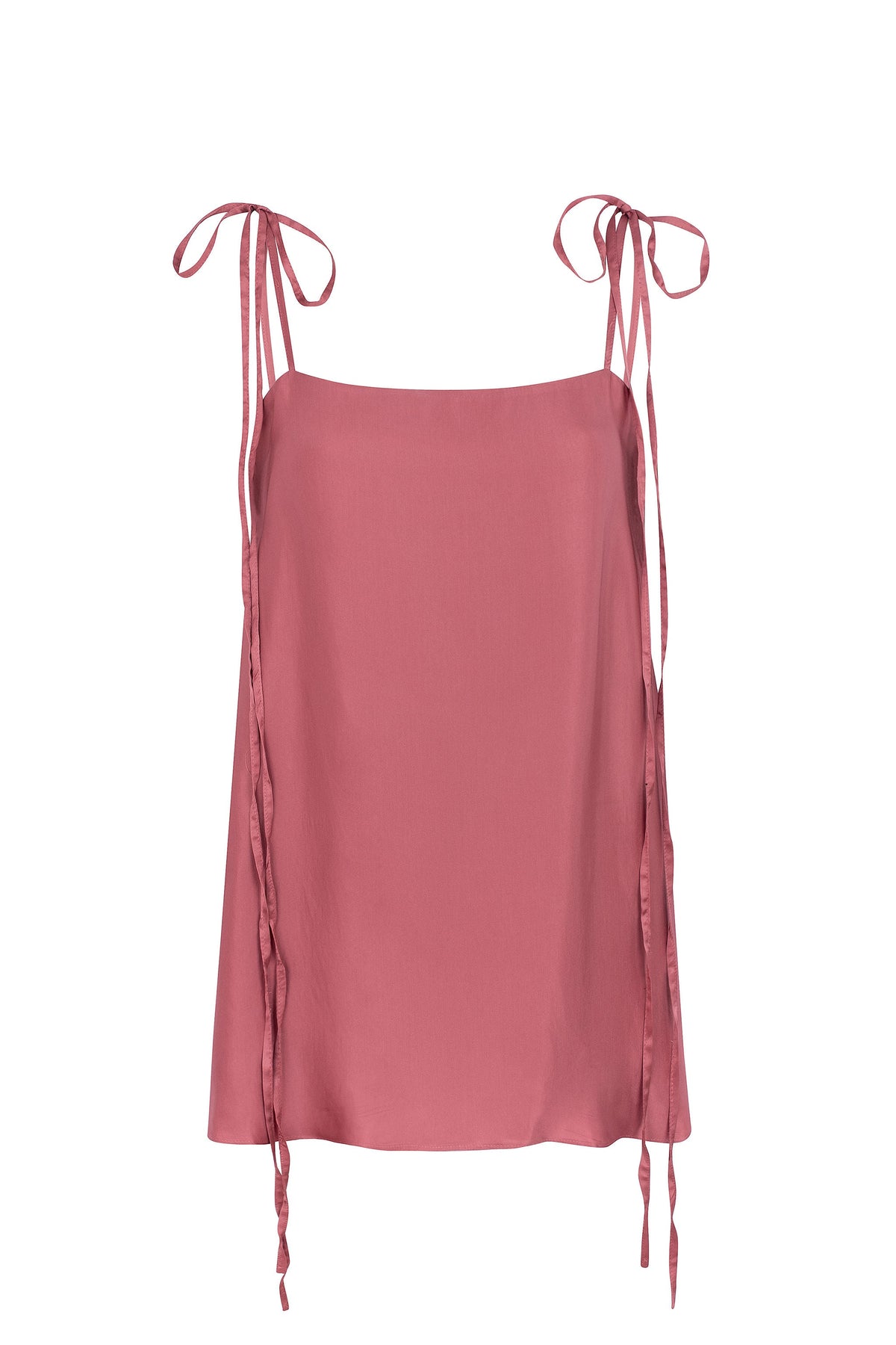 Top Cetim - Rosa Blush